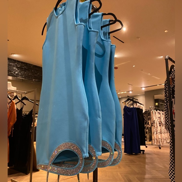 Peekskill blue bandage dress - Picture 2 of 6